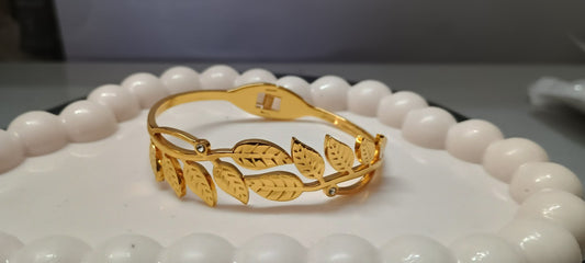 Golden Leaf Bracelets