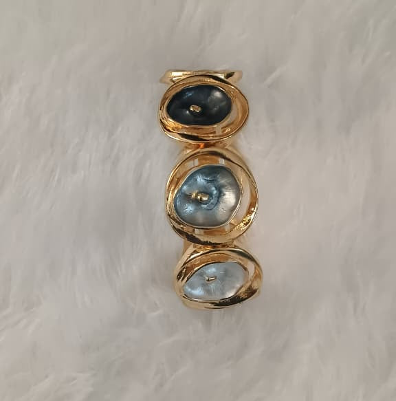 Enamel Bracelet (Blue Variation)