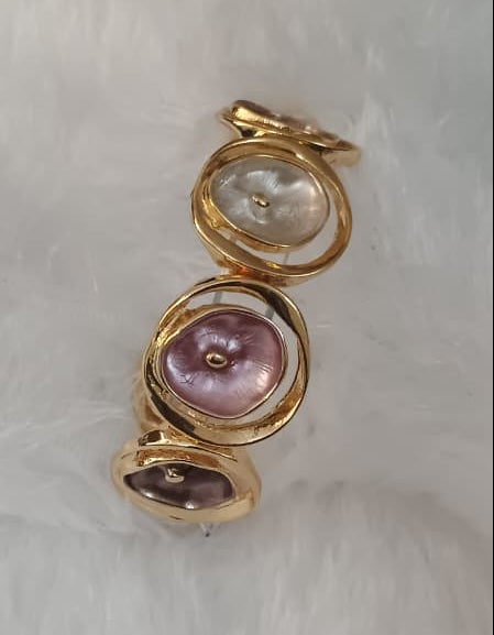 Enamel Bracelet (Pink Variation)