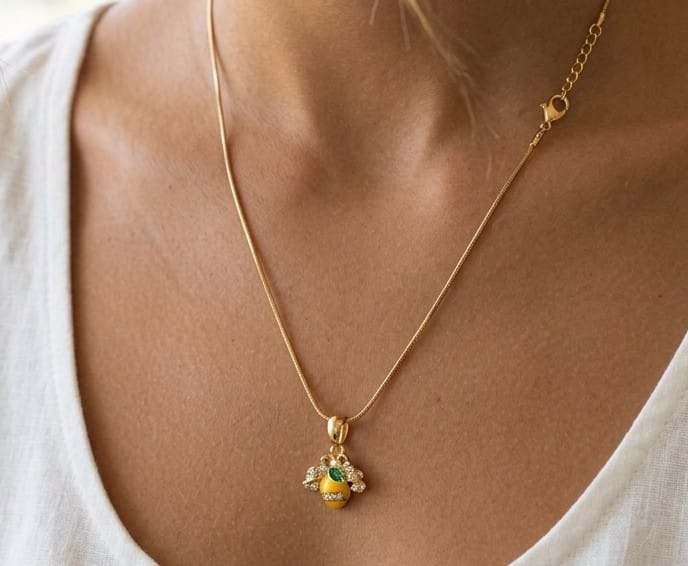 Floral Charm Chain