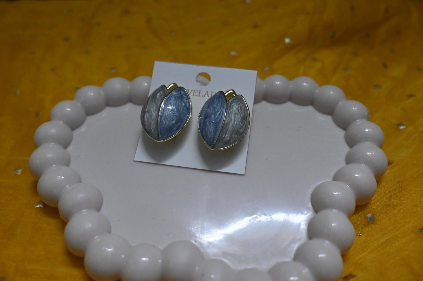 Blue & Grey Stud