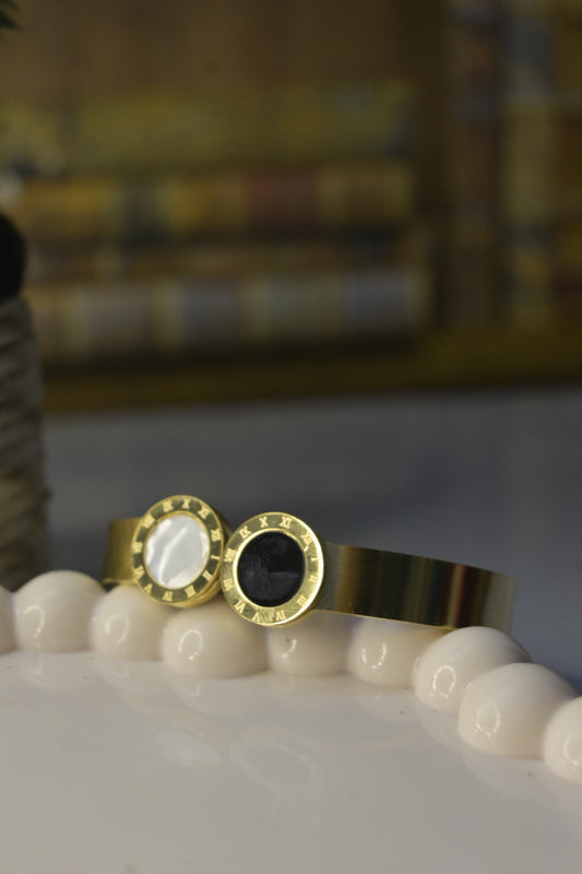 Eclipse Dual Tone Bracelet