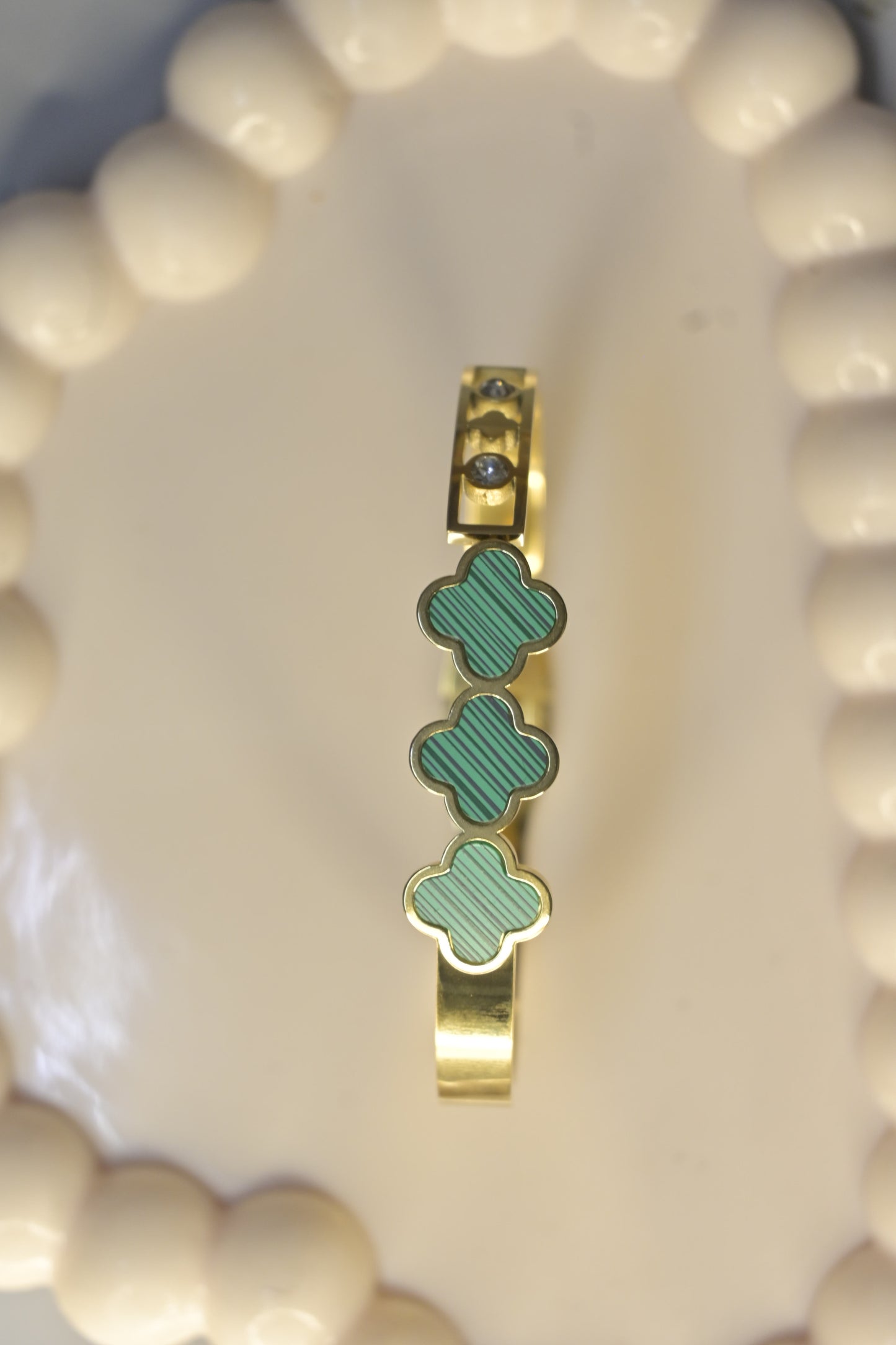 Emerald Clover Charm(M)
