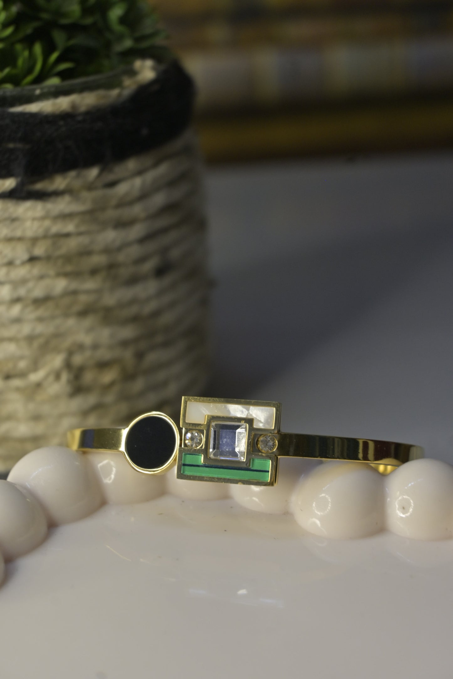 Midnight & Mint Bracelet