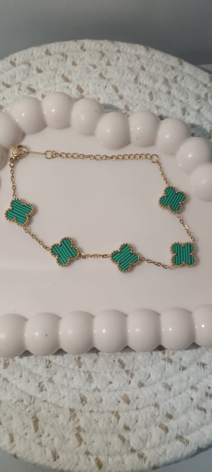 Green Clover Bracelet