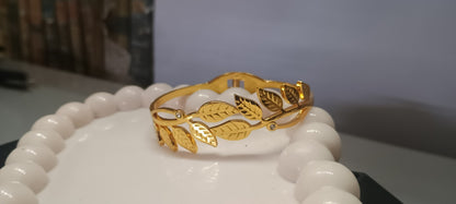 Golden Leaf Bracelets