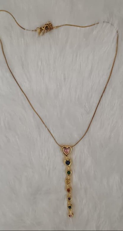 Heart Charm Chain
