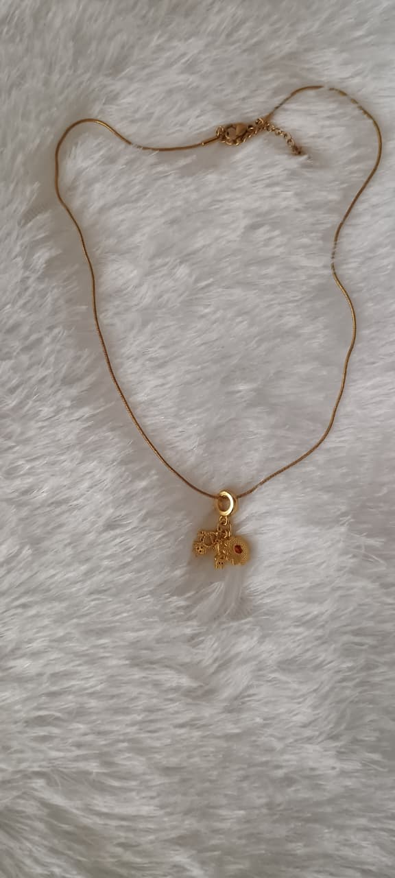 Floral Charm Chain
