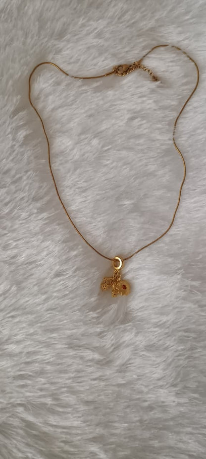 Floral Charm Chain