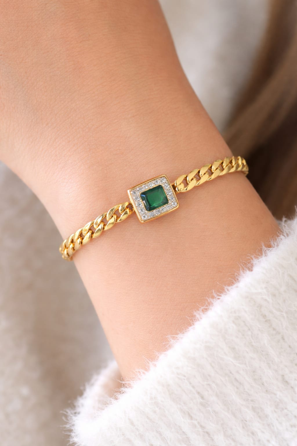 Emerald  Bracelet
